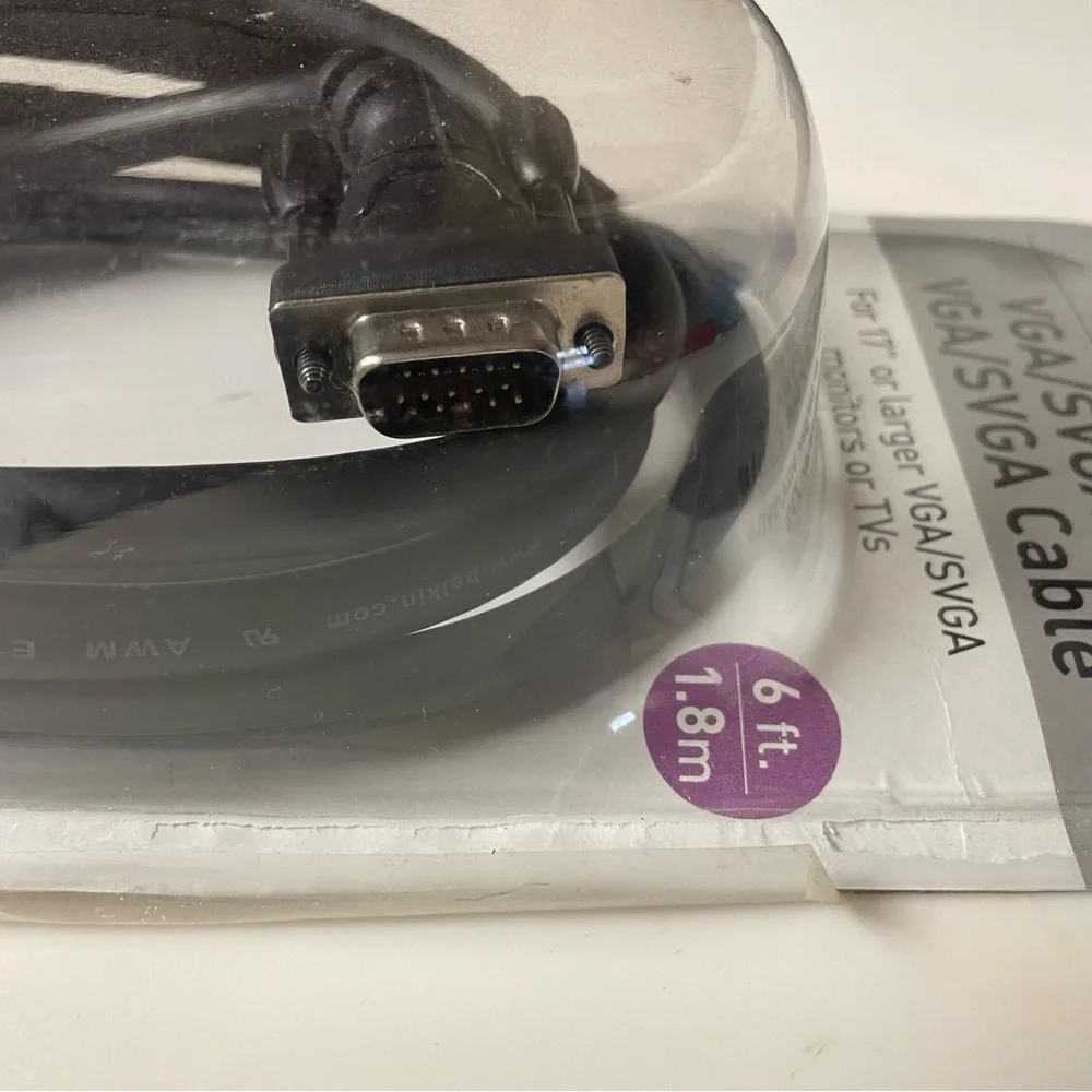 VGA/SVGA to VGA/SVGA cable